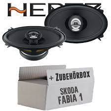 Besides a more aggressive look, this czech pocket rocket has plenty of other poi. Paket Hertz Dcx 460 3 10cm X 15cm 4x6 Zoll Oval Koax Lautsprecher Einbauset Fur Skoda Fabia 1 6y Kombi Combi Heck Just Sound Best Choice For Caraudio Just Sound De