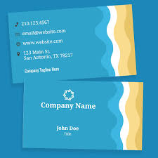No need to drive to different places in san antonio to get everything you need for your business. Beach Colors Business Card Myeagleprint Custom Business Cards