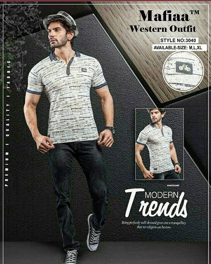 Collar Half Fancy T-Shirt product image