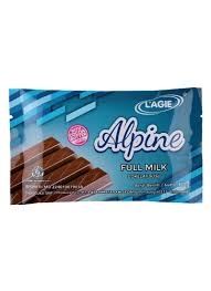 Jadi, set tambah susu ibu ni membantu ibu mendapatkan kecergasan badan, kecerdasan otak dan ketenangan fikiran. L Agie Chocolate Alpine Full Milk 60g Klikindomaret