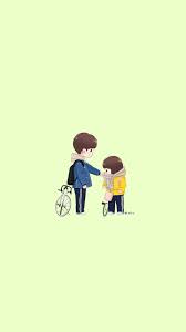Little Couple Cute Love Cartoons Cute Couple Wallpaper A Love So Beautiful