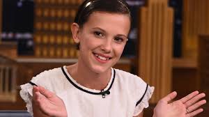 Stranger Things' Millie Bobby Brown Raps "Monster" Verse & Kids Silly  String Jimmy Fallon