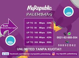 Bayar tagihan paket tv kabel & internet myrepublic indonesia juli 2021 lebih mudah dan hemat di tokopedia. Myrepublic Palembang Photos Facebook