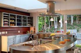 When autocomplete results are available use up and down arrows to review and enter to select. 10 Beautiful Stainless Steel Kitchen Island Designs Stainless Kitchen Design Stainless Steel Kitchen Island Stainless Steel Kitchen Design