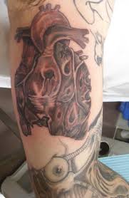 It's not very common, so if you like it, it would be more of an original design. Realistic Heart Tattoo Tattooimages Biz
