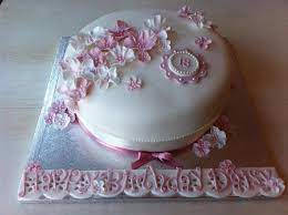 Birthday cake recipe ideas with personal portions like cupcakes and mini cakes let you avoid the fight over who got the biggest slice. Elegant Pink 18th Birthday Cake Cake By Cakediy Cakesdecor