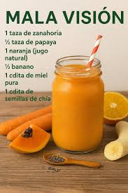 👀✨ ¿Sufres de visión borrosa? Este batido natural está lleno de  antioxidantes y vitaminas que ayudan a fortalecer la vista, proteger los  ojos del estrés visual y mejorar la circulación ocular. ¡Una