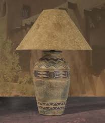 Desert Collection Lamp 071wd Western Lamps Southwestern Decorating Southwestern Lamps