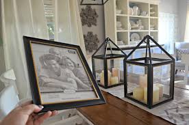 Fish bowl & tea light candle holders. Turn Dollar Store Frames Into A Trendy Decorative Lantern