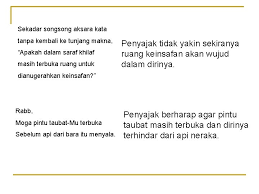 We did not find results for: Mengintai Ruang Insaf Shukri Abdullah Semakin Berat Kejahilan