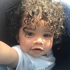 Ethiopian braids its always all about the front braids and extensions, looks better with curly hair/extensions, even babies slay on. Curly Hair Mixed Baby Boy Newborn Novocom Top