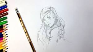 Learn to draw animals, flowers, people, cartoons and much more. How To Draw A Girl Pencil Drawing Academy Pencil Drawings Of Girls Pencil Drawings Girl Face Drawing