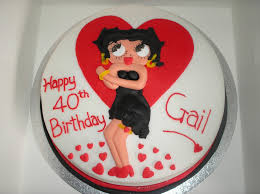 Betty boop happy birthday h 400 w 400 tbnid oec6xqyfonok7m q ha pictures. Betty Boop Cakes Decoration Ideas Little Birthday Cakes