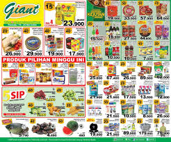 Giant selalu konsisten memberikan penawaran harga khusus setiap. Promo Mingguan Giant Terbaru 2020