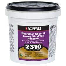Roberts 2310 1 Gal Premium Fiberglass And Luxury Vinyl Tile Glue Adhesive Vinyl Flooring Vinyl Tile Adhesive Luxury Vinyl Tile