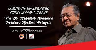 Mantan perdana menteri malaysia mahathir mohamad mengatakan, perdana menteri malaysia muhyiddin yassin akan selamat dari mosi tidak percaya di parlemen. Selamat Hari Lahir Buat Tun Dr Mahathir Mohamad Pubi Perak