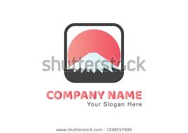 This Mount Fuji Logo Simple Attractive Stock Vector Royalty Free 1598557990 Mount Fuji Attractive Stock Vector