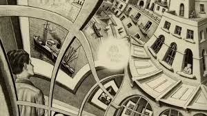 The children will create their own unique shapes and move them around the canvas to create their own tessellations which are stained with dry tempera. 2 2 The Art Of The Impossible Mc Escher And Me Secret Knowledge Youtube