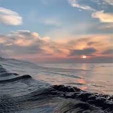 And this blazing sunset behind our favorite arguing sea monsters is. Fluffygif Ocean Waves Gif Ocean Waves Ocean Waves Gif