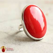 Attractive Red Coral Ring Https Shop Coral Org In Coral Gemstone Exporters Moonga Online Organic Coral Ge Coral Ring Red Stone Ring Precious Gemstone Rings
