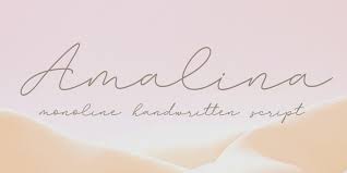 Most fonts are available for desktop publishing, web and apps. Download Amalina Script Font Family From Subectype Lolita Ulyanova