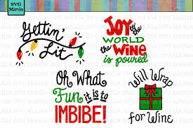 Download Christmas Wine Glass Svg Bundle Funny Christmas Wine Svg 172371 Svgs Design Bundles