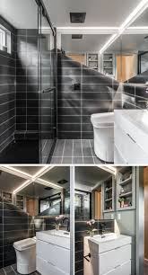 The creativity in the interior to use any materials or elements in the furniture are going to astonish the bathroom design. This Tiny House Was Designed With Multiple Levels For Living