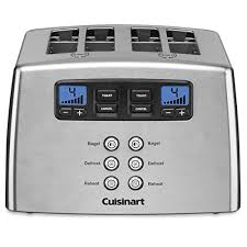 Grille Pain 4 Tranches Cuisinart En Argent Modele Cpt 440c Circulaire En Ligne