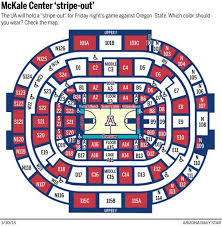 which colors to wear for mckale center stripe out