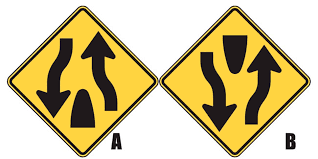 Road signs, traffic signs list. Top 10 Dmv Questions Divided Highway Signs