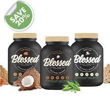 Triple Pack Blessed Protein 2lbs Plant Based Protein Powder Plant Based Protein Protein