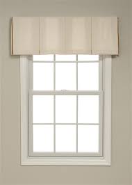 They can dress windows either alone or in conjunction with blinds and other types of window treatments. Calico Inverted Box Pleated Valances