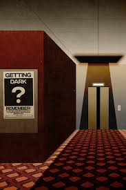 Getting Dark Retro Scifi Liminal Space Poster - Etsy