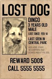 Lost Dog Lot Pet Old Style Poster Template Losing A Dog Losing A Pet Flyer Template