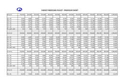 Methodical United India Family Floater Premium Chart 2019