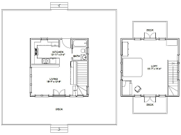 20x20 House 20x20h5a 706 Sq Ft Excellent Floor Plans Tiny House Plans Loft Floor Plans Garage House Plans