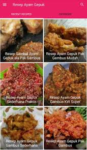Dibagian atasnya, tambahkan sambal yang tadi sudah anda buat. Resep Ayam Gepuk Pak Gembus Masakan Mama Mudah