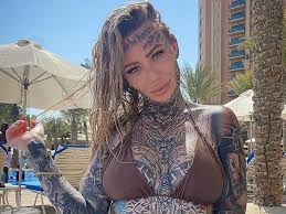 Britains most tattooed woman from Poynton feels lucky to be alive after  horror crash - Manchester Evening News