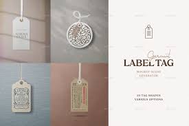 Tag Mockup 30 Most Creative Free Product Price Tag Psd Vector Template In 2020 Garment Labels Logo Presentation Label Tag