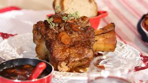 Recette Du Jarret De Veau Caramelise Jarret De Veau Recette Jarret
