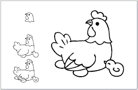 Easy To Draw Cartoon Farm Animals Drawing Best Pictures Gallery Easy Cartoon Drawings Animal Drawings Easy Animal Drawings