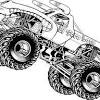 Moderne trekker kleurplaat voor tractor kleurplaat peuter. 1