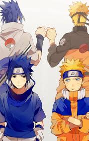 The wallpaper for desktop is missing or does not match the preview. Jak Dier Naruto And Sasuke Wallpaper Phone 608x960 Wallpaper Teahub Io