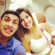 Pochettino immediately replaced di maria with leandro paredes before accompanying the. Footballers Wags Kids Tbt Leandro Paredes And Camila In 2014 Pic
