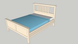 I know it will easily. Ikea Hemnes Bed 3d Warehouse