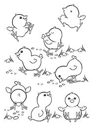 Gambar mewarnai badut ulang tahun. Halaman Pewarna Anak Ayam Haiwan Mungkin 2021