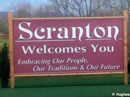 Visit Reports News Maps Directions And Info On Scranton Welcomes You Sign From The Office In Scranton Pennsylvania In 2020 Scranton The Office Office