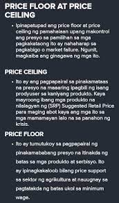 And the power of the lord was with jesus to heal the sick. Pagkakaiba Ng Price Floor At Price Ceiling Brainly Ph