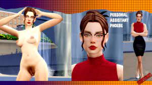 The Sims 4 Personal Assistant Phoebe | Nude patch