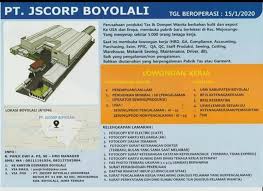 Info lowongan pekerjaan terbaru , lowongan pabrik,smp,smk,sma,d1,s1,s2,s3 , lowongan pekerjaan untuk smk ,lowongan pekerjaan yamaha ,ahm, pabrik. Upt Balai Latihan Kerja Kab Boyolali Jalan Raya Boyolali Solo Km 05 Boyolali 2021